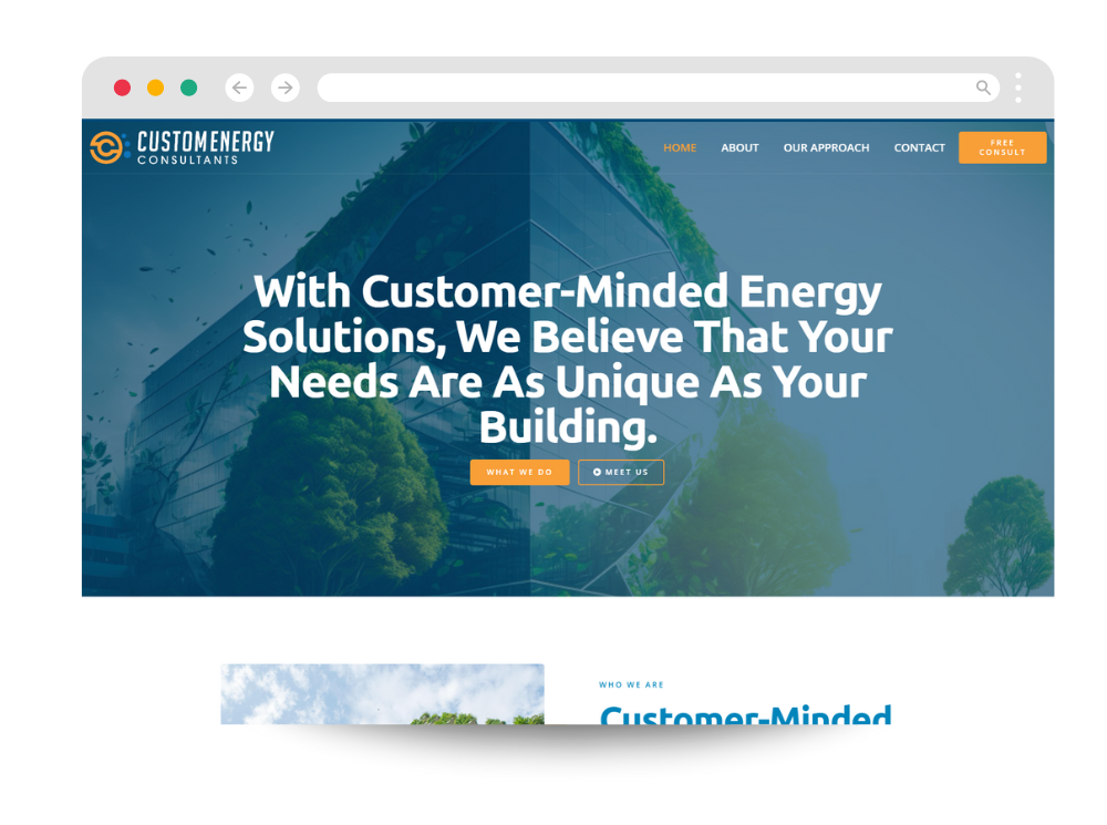 Custom Energy Consultants Web