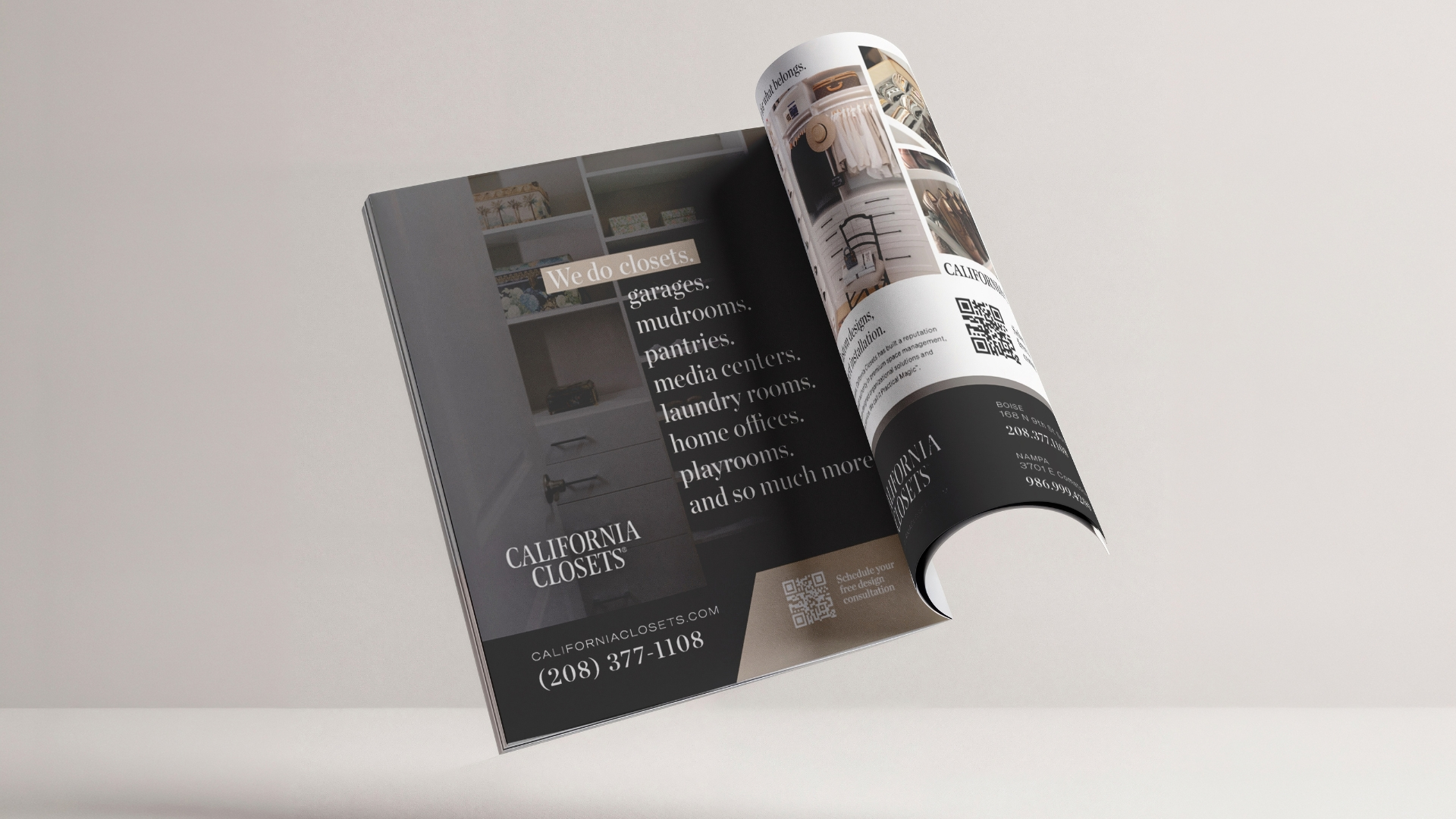 California Closets Magazine Design